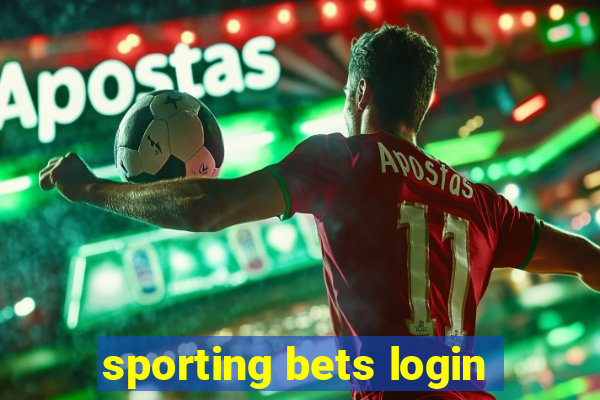 sporting bets login